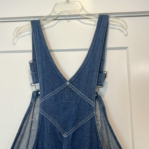 Dickies Blue Denim overalls with Red Label size large. - Picture 11 of 15